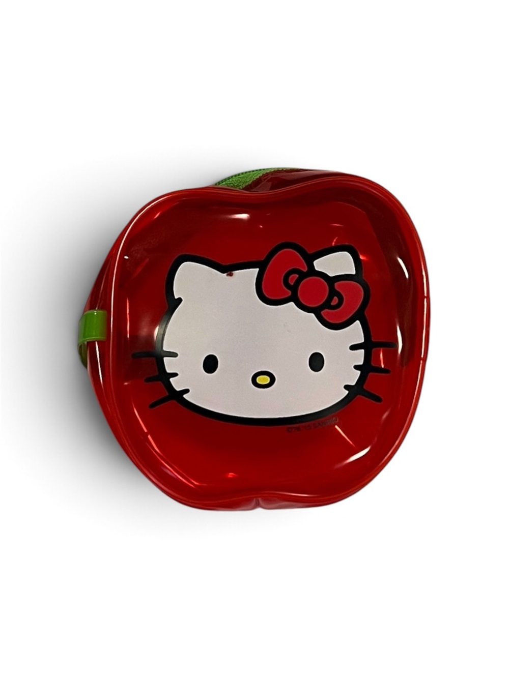 Hello Kitty Sanrio 2015 Clear Red Mini Pouch Y2K Bag Kawaii Vintage HK Case
